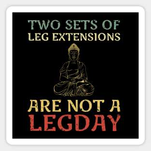 Leg Day Leg funny bodybuilding Magnet